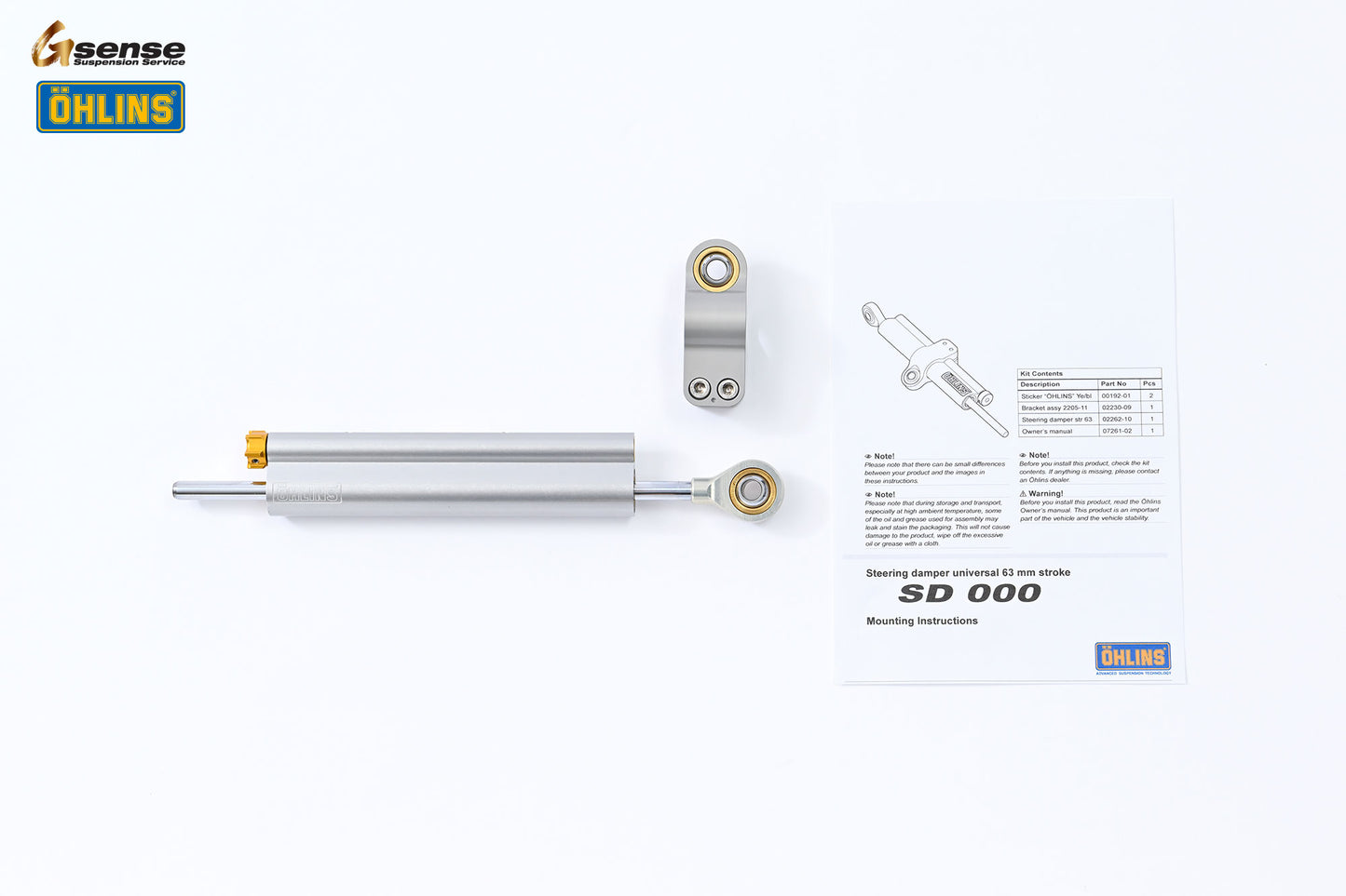 OHLINS Steering Damper Universal