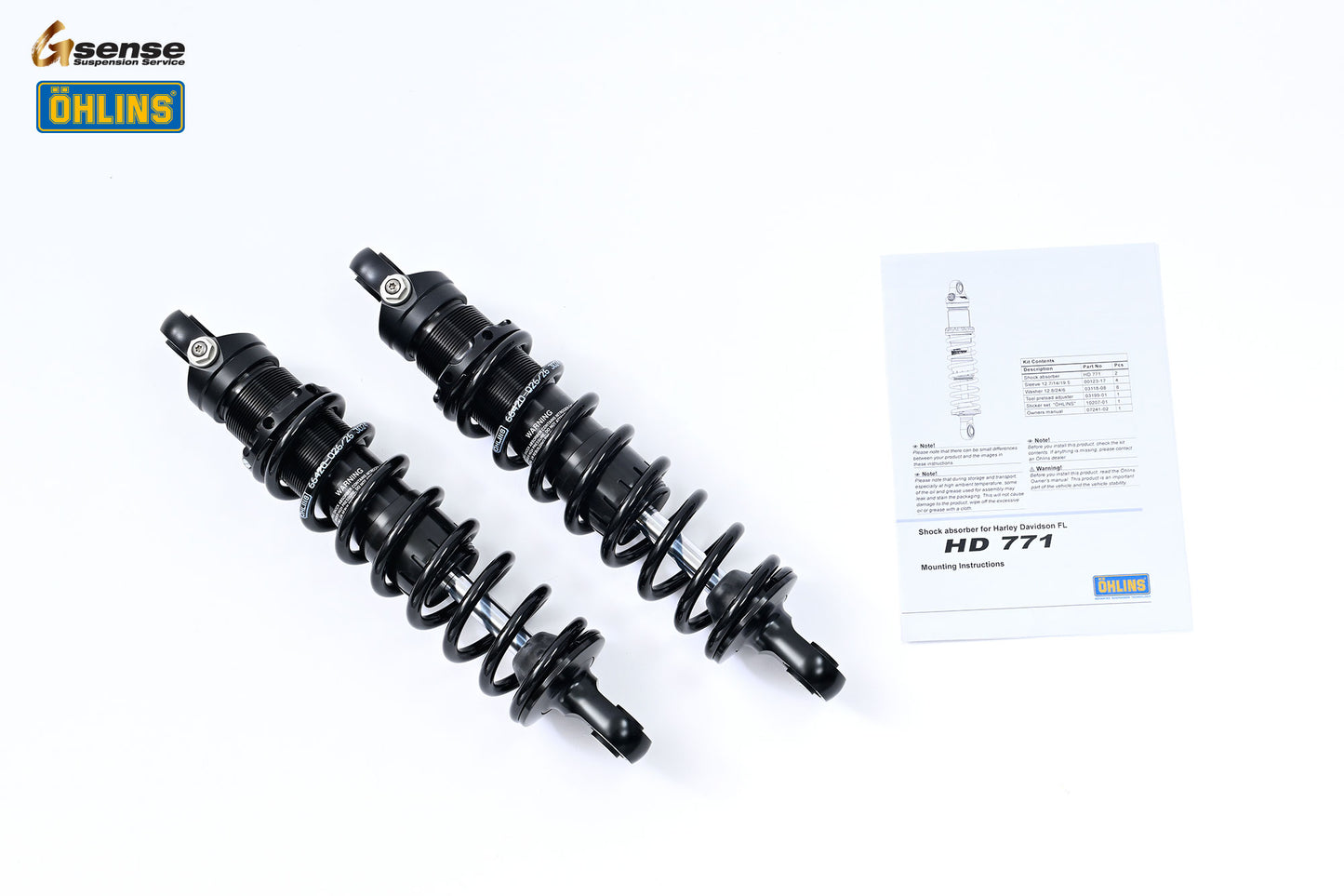 OHLINS HD771 S36D Blackline