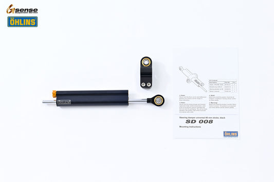 OHLINS  Steering Damper Universal  Blackline