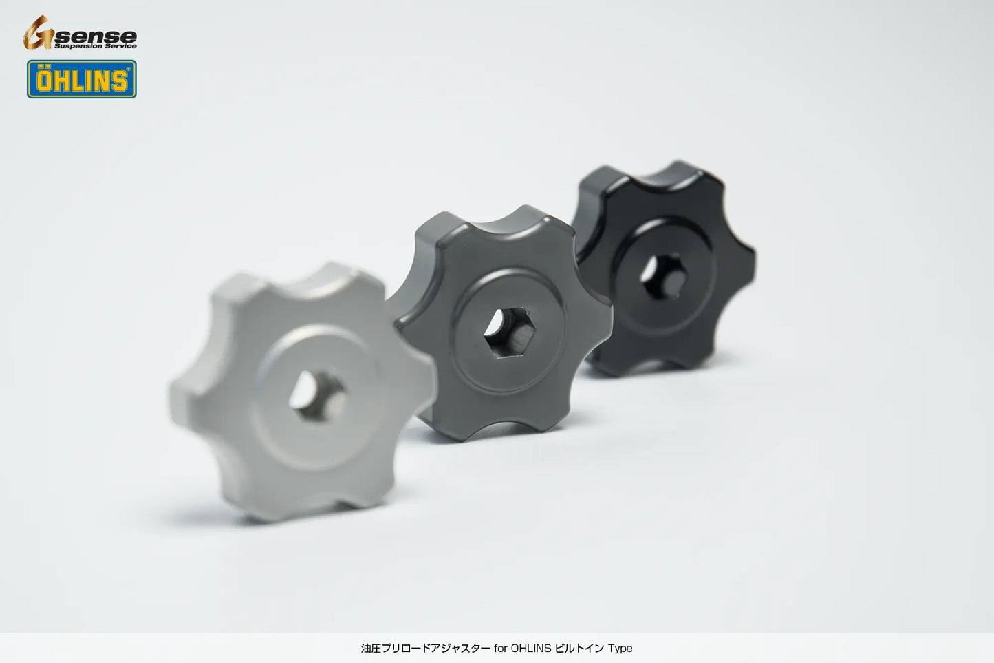 油圧プリロードアジャスター for OHLINS ビルトイン Type